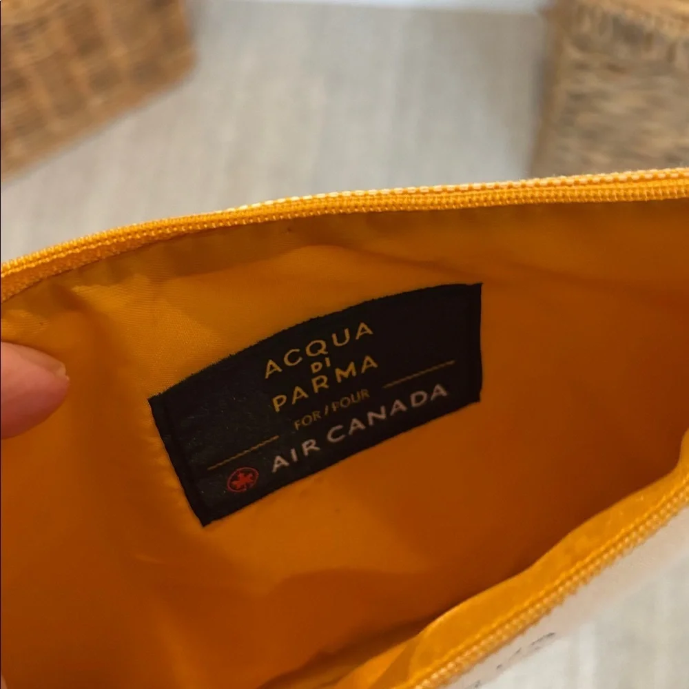 ACQUA DI PARMA travel bags SET of TWO cosmetic bags makeup case travel accessory - Picture 7 of 15